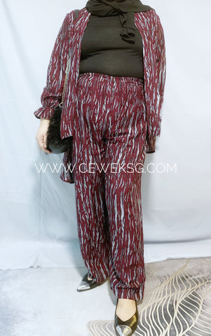 Cardigan Set Tie & Dye Collection - CEWEK.SG