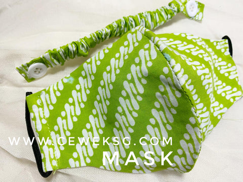 Face Mask - Batik - CEWEK.SG