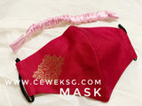 Face Mask - Songket - CEWEK.SG