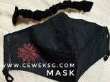 Face Mask - Songket - CEWEK.SG