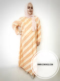 Plus Size Batik A-Line Dress - CEWEK.SG