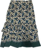 Batik Ruffles Skirt - CEWEK.SG